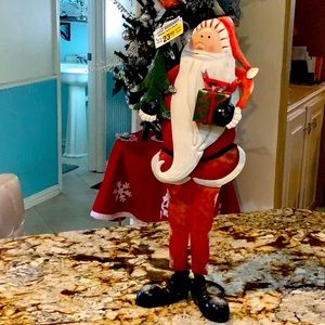 Christmas Santa decor, brand new